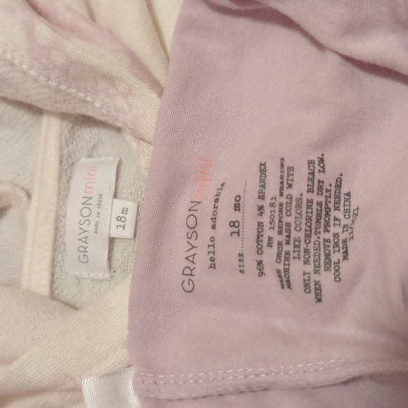 Grayson Mini Lightweight Outfit 2pc - Picture 4 of 4